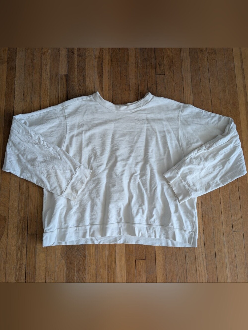 Wol Hide Easy Summer Sweatshirt in Natural